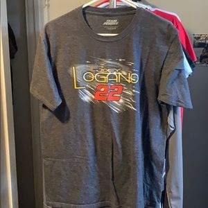 Joey Logano Nascar tee sz L